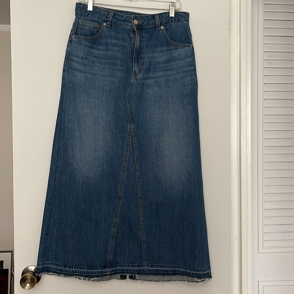 Maxi denim shirt - Picture 9 of 12
